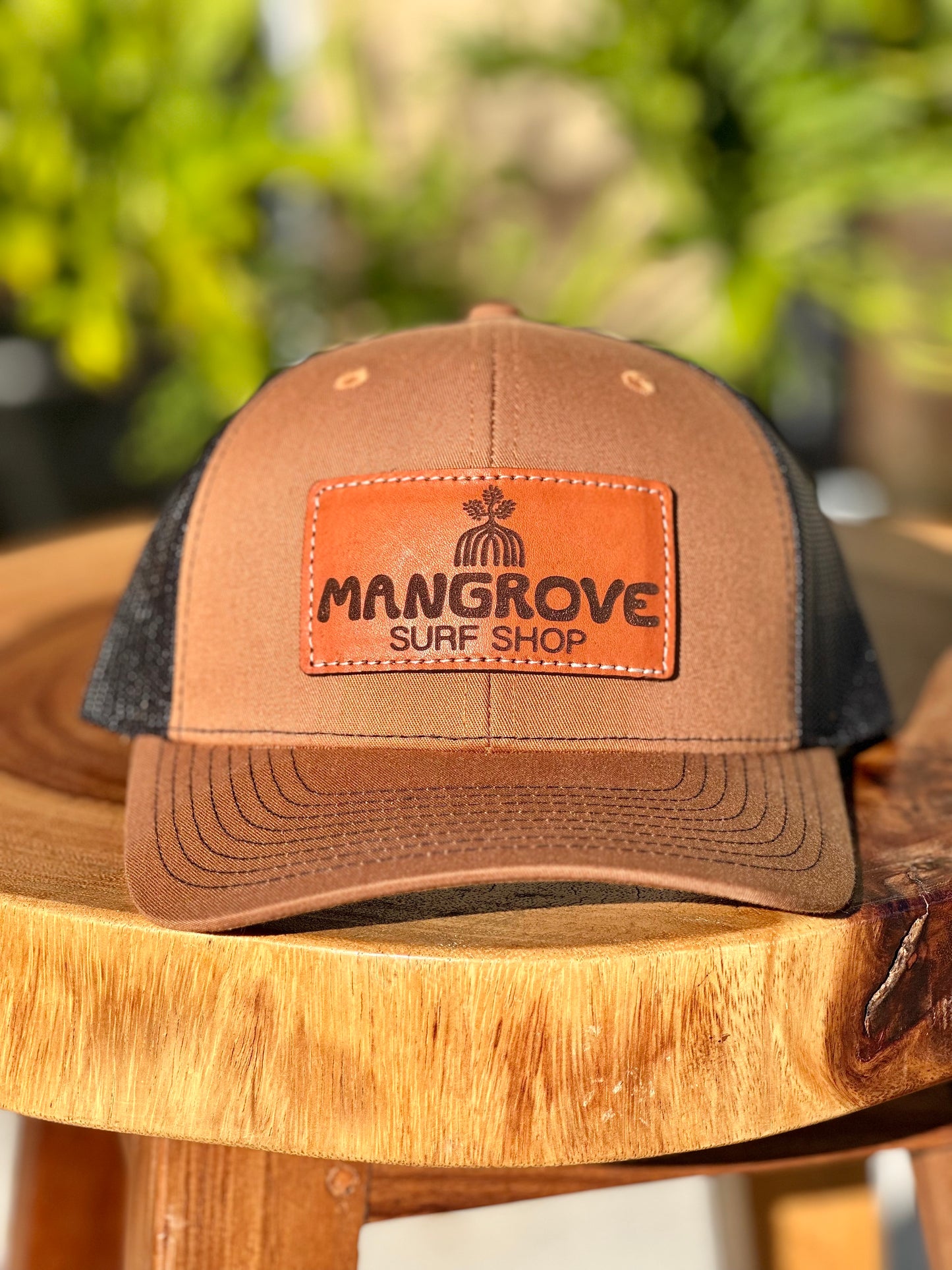 Mangrove Leather Patch Hat