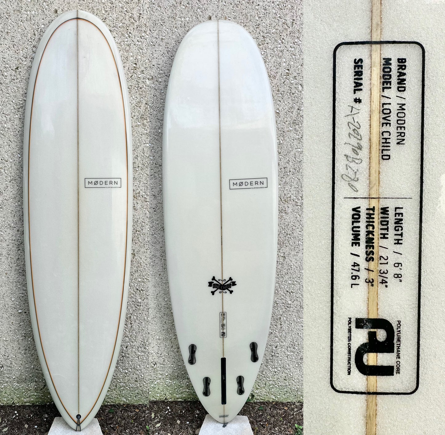 Pre-Owned 6’8” Modern